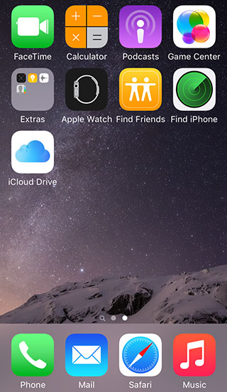 iCloud Drive app