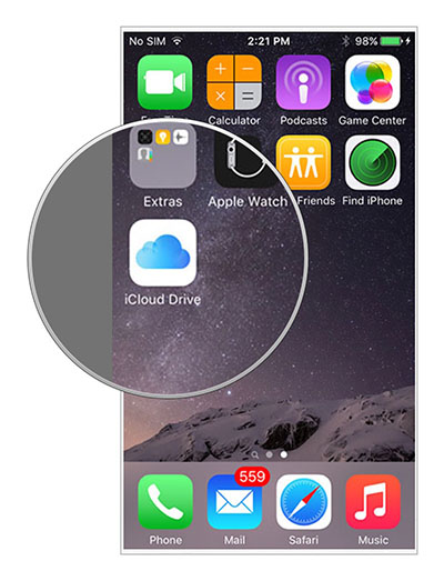 iOS 9 - iCloud Drive app