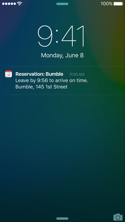 Proactive Assistant in iOS 9