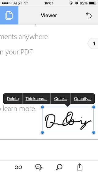 Adobe Acrobat Reader - Move Signature