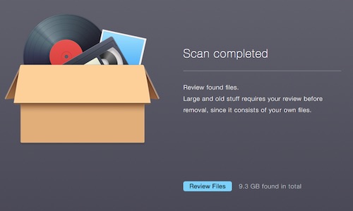 Large Files - CleanMyMac