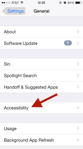 iPhone - Accessibility