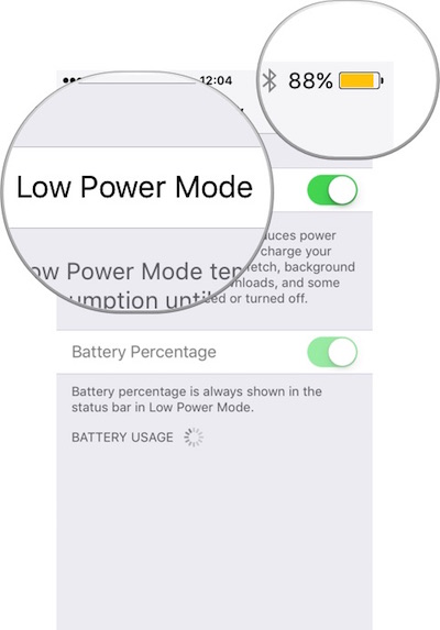 Low Power Mode - Zoom