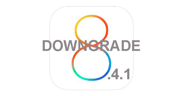 Downgrade iOS 8.4.1