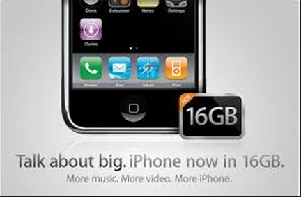 16GB iPhones