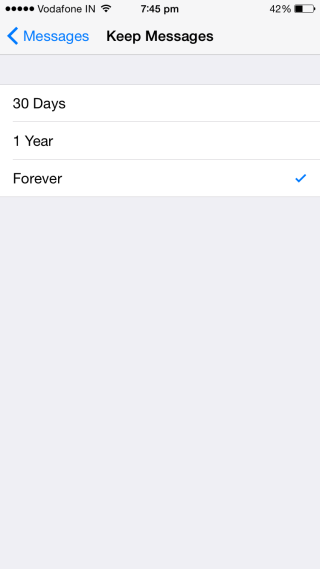 iOS 9 delete messages