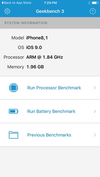 iPhone 6s - Benchmarks - A9 Chip