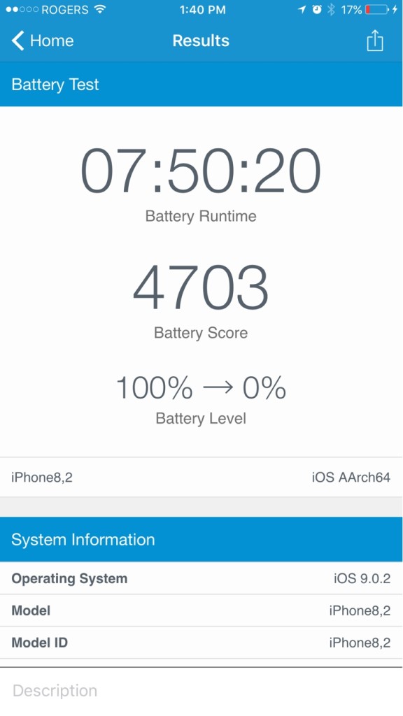 iPhone 6s battery life1