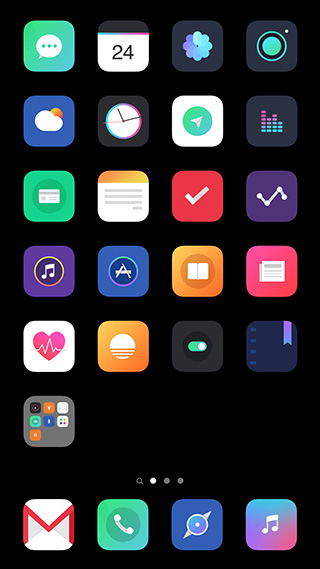 Muze 2 - WinterBoard theme for iOS 9