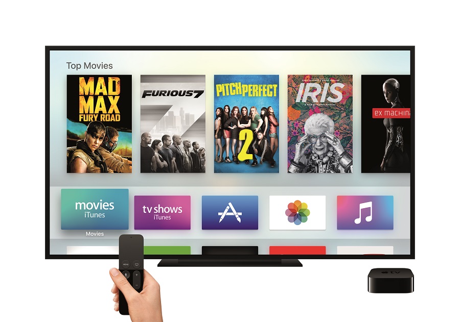 New Apple TV with Siri Remote