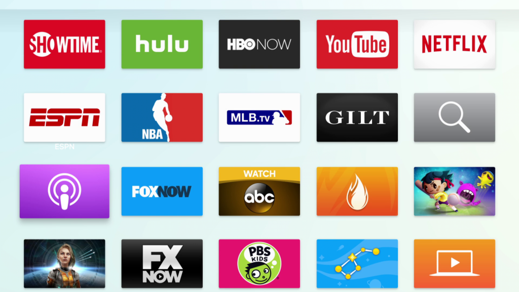 Podcasts app listed on new Apple TV demo units in retail stores