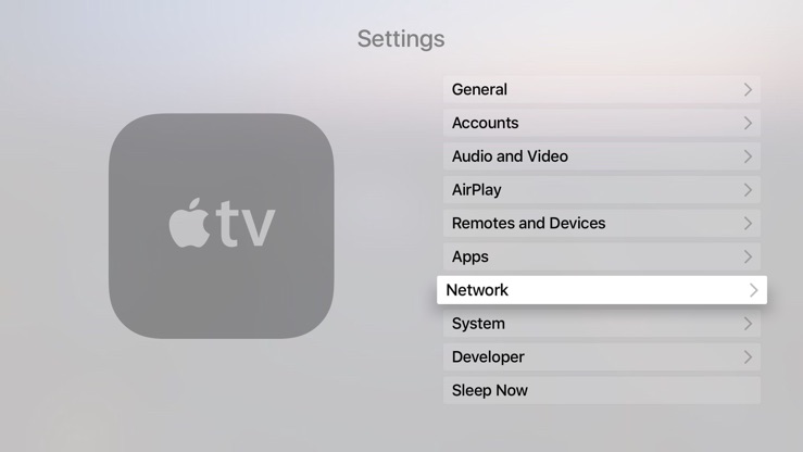 Apple TV - Network