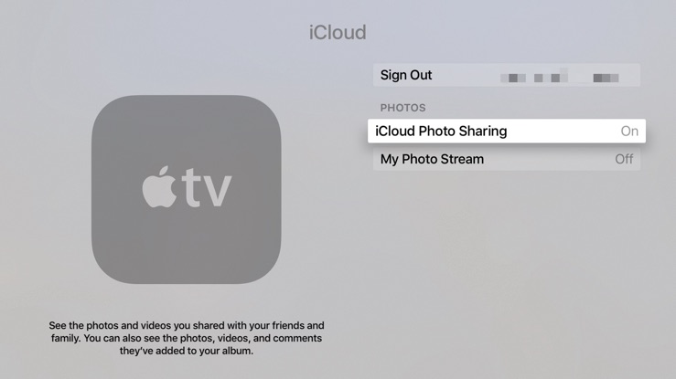 butik lys pære Ydmyg How to use iCloud Photos as your Apple TV's screen saver