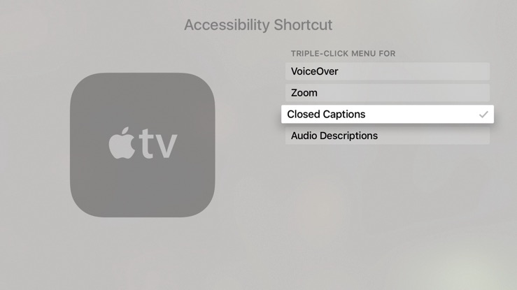 Closed Captions - Accessibility