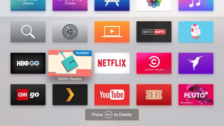 Delete - Apple TV