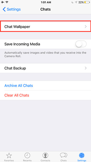 How to change WhatsApp Chat Wallpaper on your iPhone