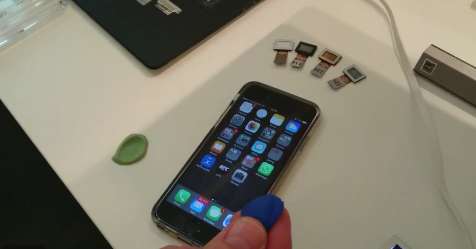 Touch ID Play-Doh hack