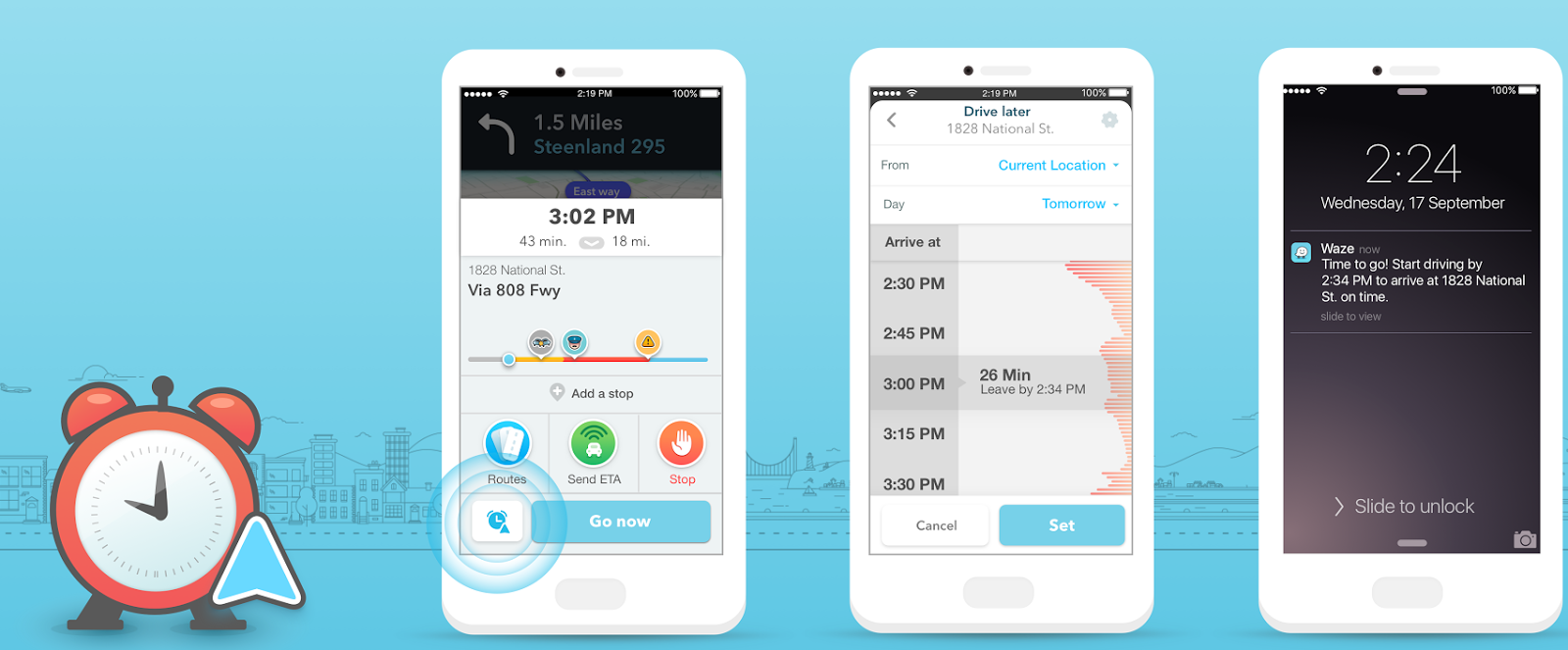 Waze Planned Drive for iOS