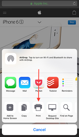 Export PDF using 3D Touch