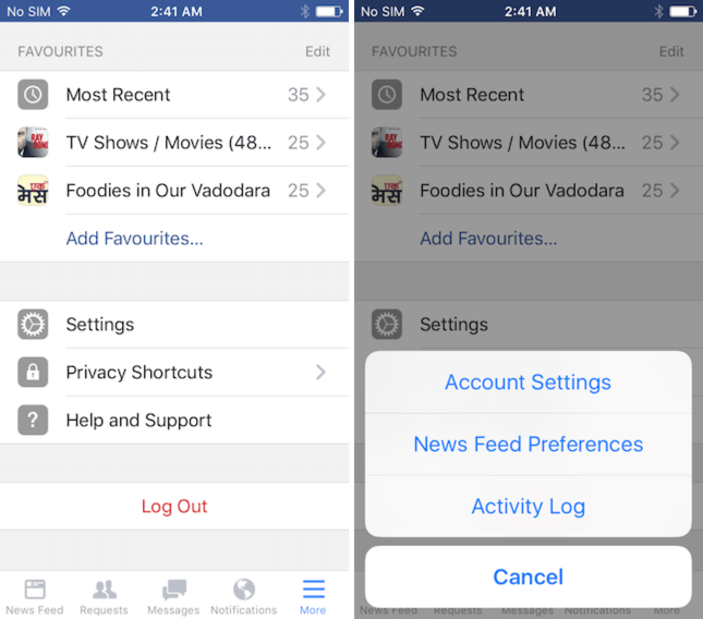 facebook app iphone tips and tricks 6