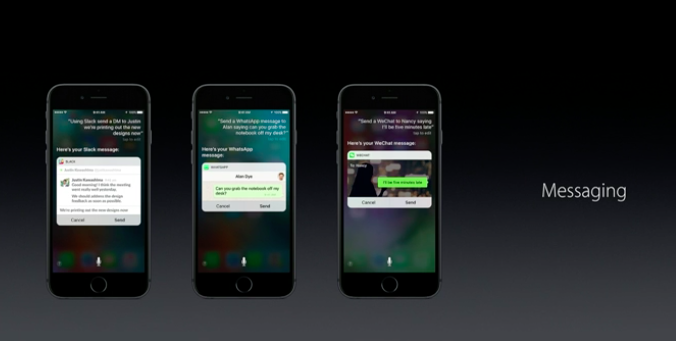 iOS 10 Siri Messaging