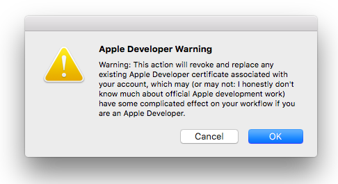 apple developer warning - pangu jailbreak