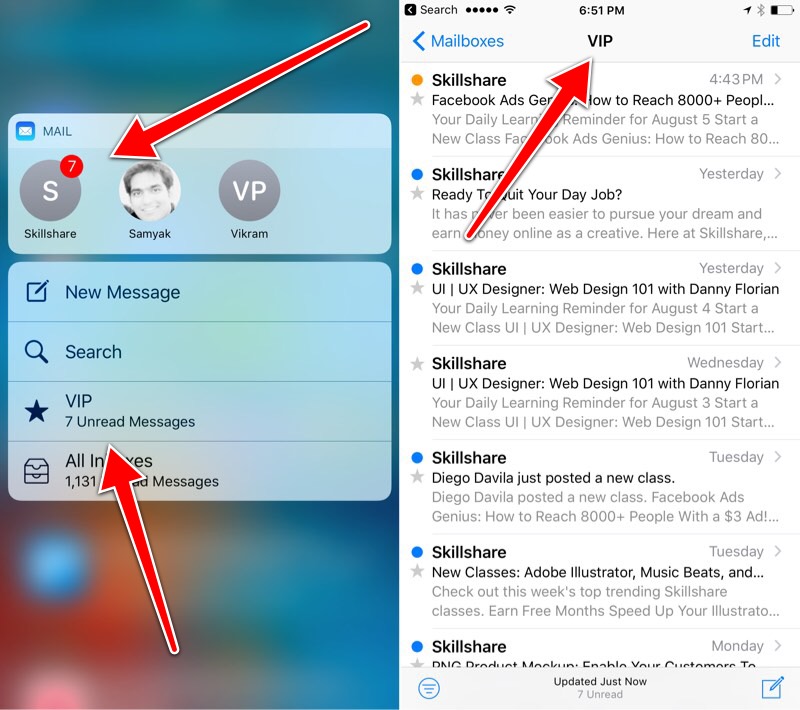 mail app ios 10 new features how to 1