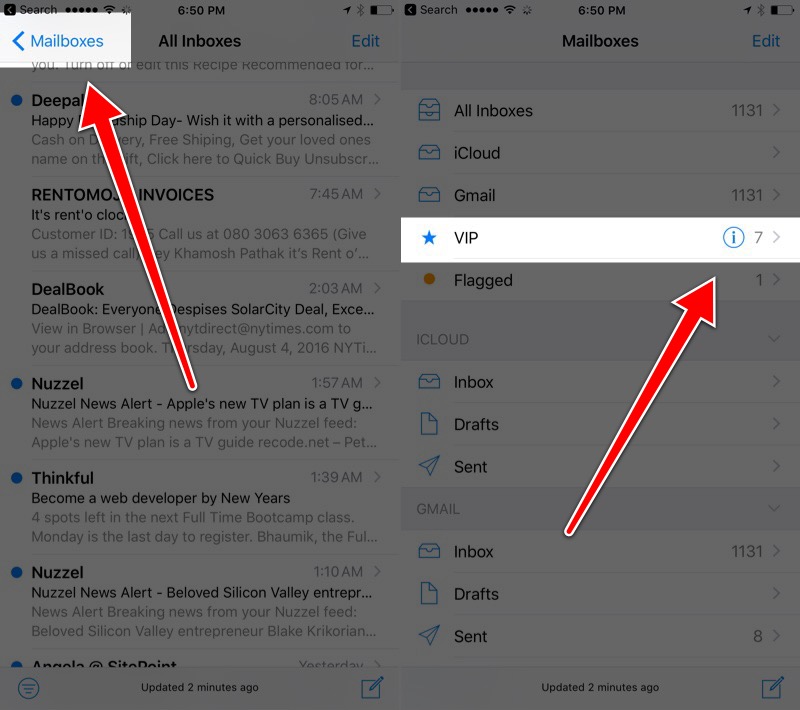 mail app ios 10 new features how to 3