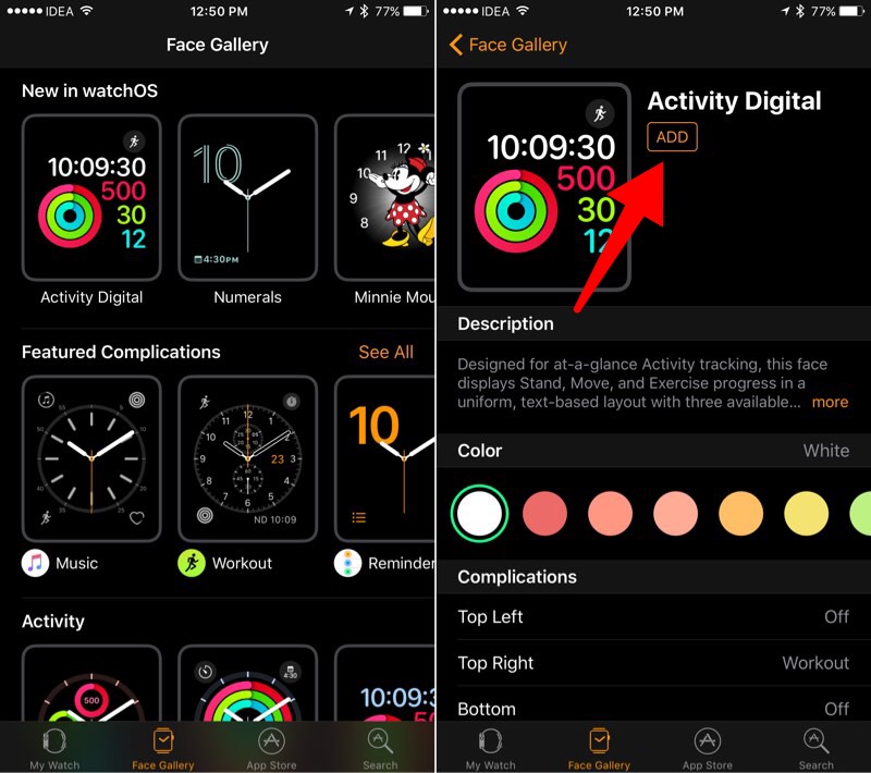 watch os 3 customize watch faces iphone 3