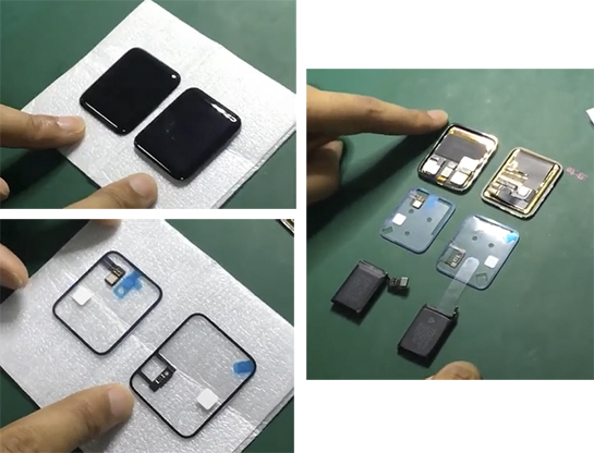 Apple Watch 2 Display and Battery Components Size Compared to Original in  New Video