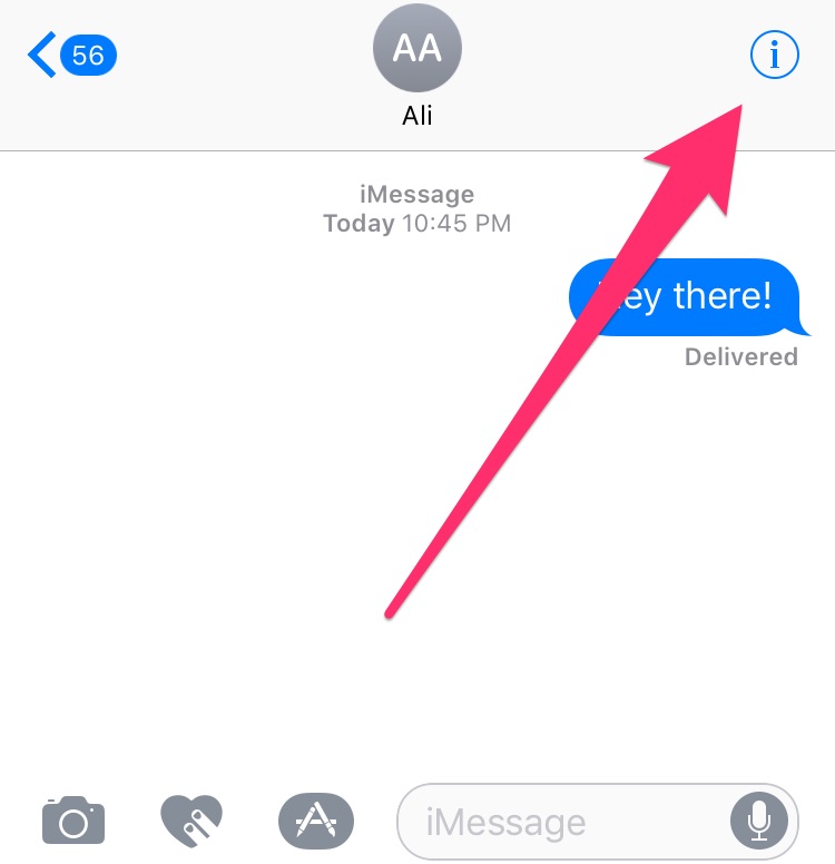 enable read receipts for specific conversation ios 10 imessage