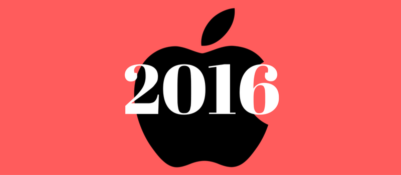 apple in 2016