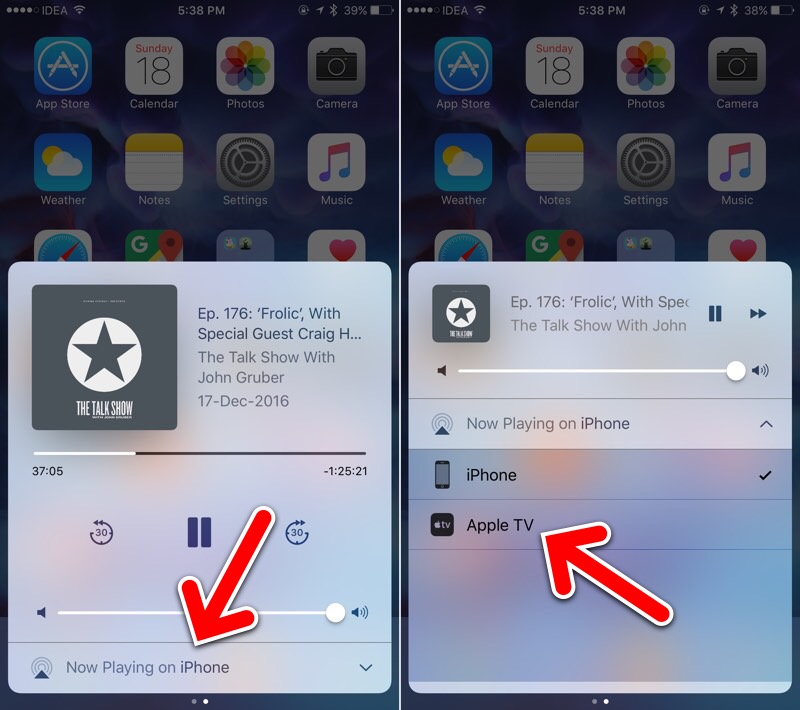 ios 10 airplay apple tv 1