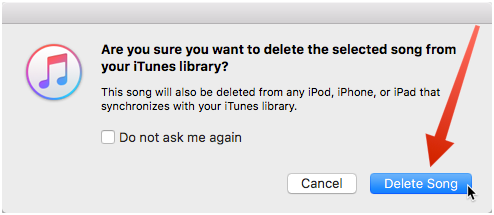Delete the new, shorter song from your iTunes library.
