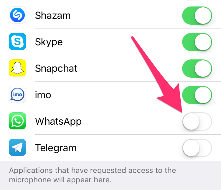 disable voice message recording whatsapp
