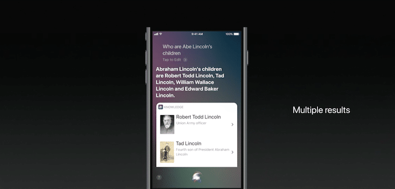 Siri iOS 11 new UI