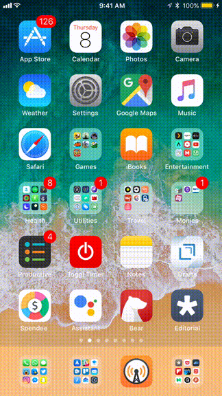 iOS 11 Screenshot markup