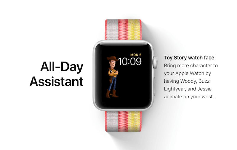 watchOS 4 Toy Story