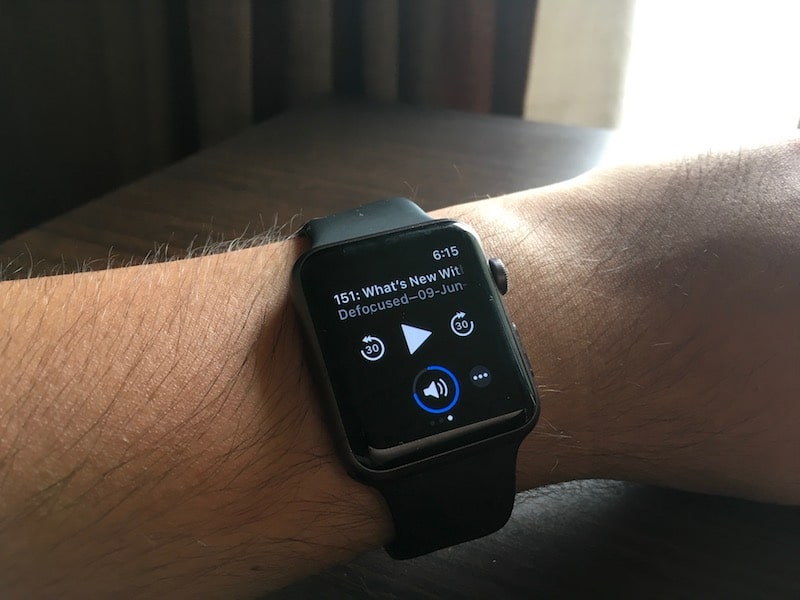 watchOS 4 Workouts Now Playing