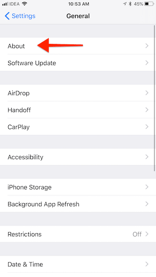 iOS 11 Check for 32 Bit Apps 3