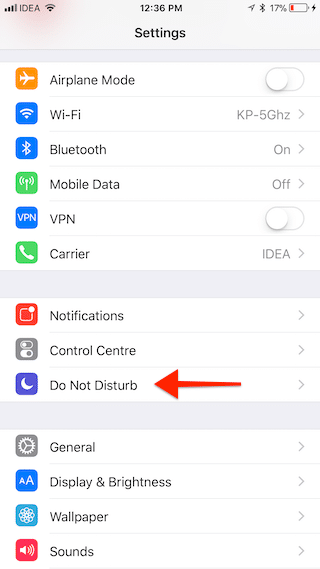 iOS 11 Do Not Disturb While Driving 2