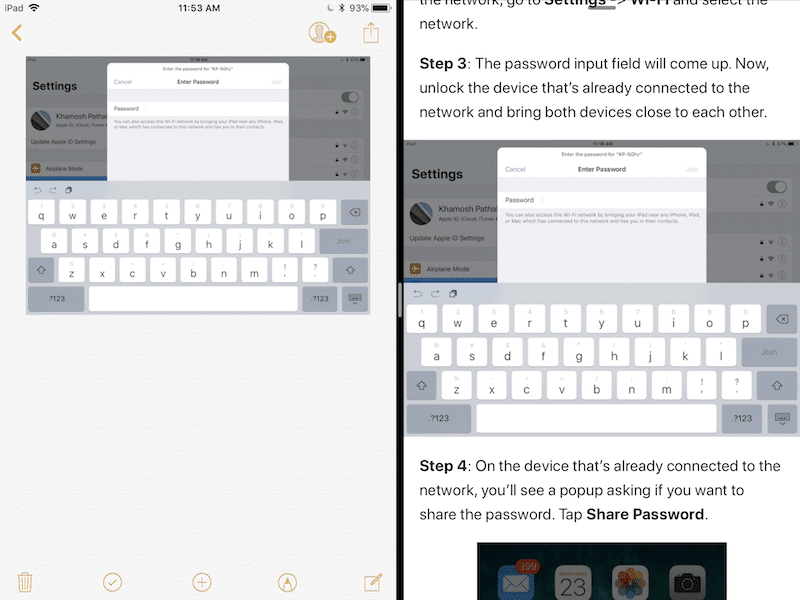 iOS 11 Drag and Drop iPad 2