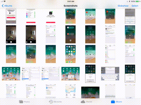 iOS 11 Drag and drop Photos to Notes