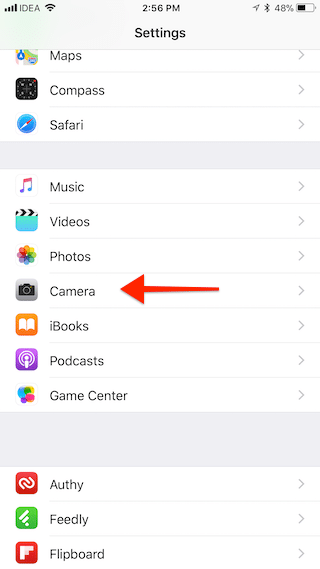 iOS 11 Secret Camera Level Tool 4