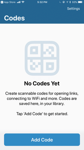 IOS 11 Create QR Codes iPhone 1