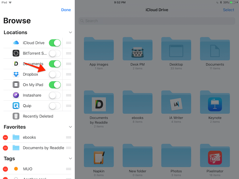 IOS 11 Files App 7