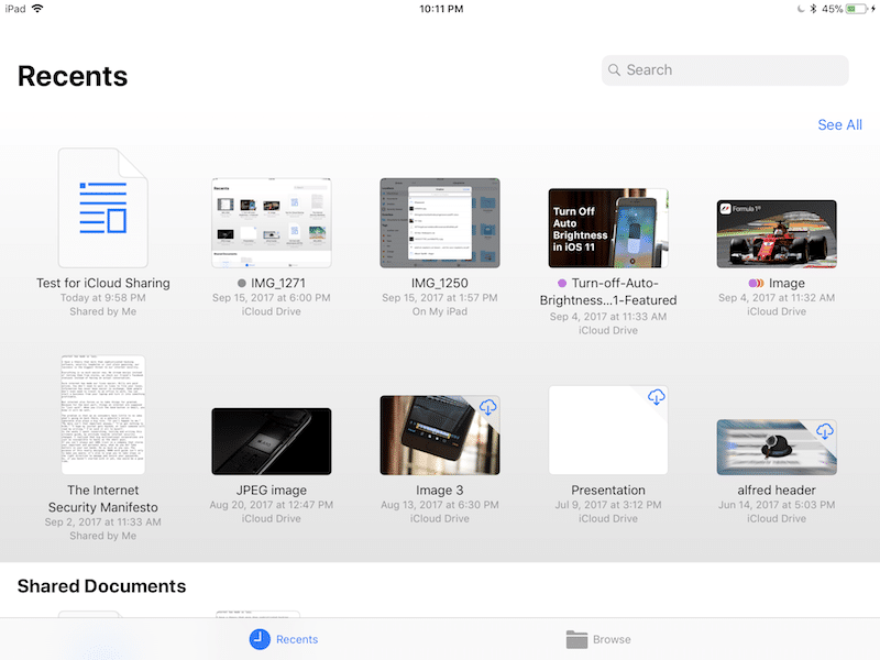 iOS 11 Files App 17
