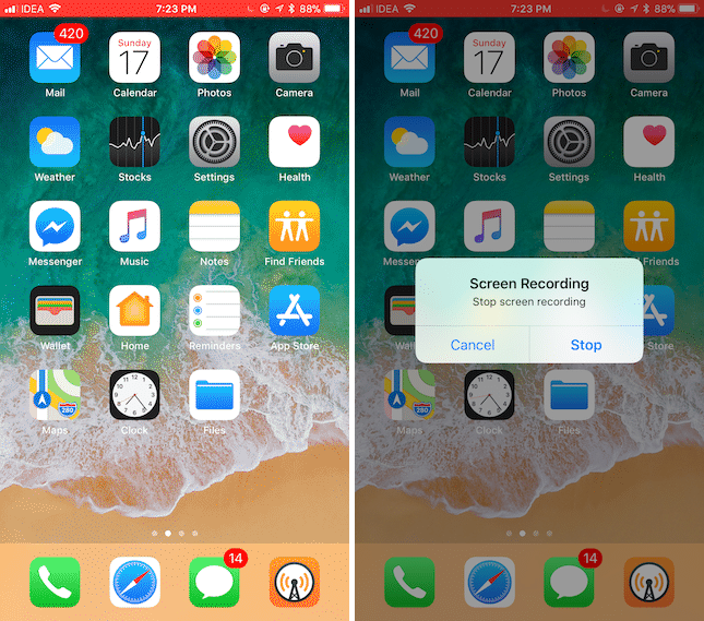 iOS 11 Screen Recording 2