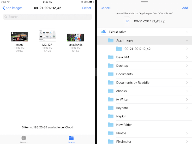iOS 11 Zipped iPad Screenshots 3