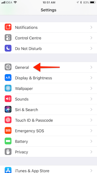 iOS 11 auto brightness turn off 2